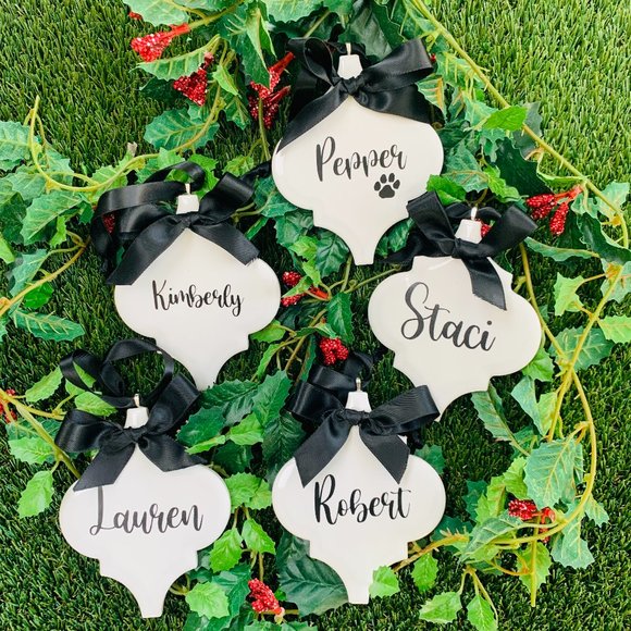 Gifts to Geaux Other - CUSTOM MADE CHRISTMAS ORNAMENTS